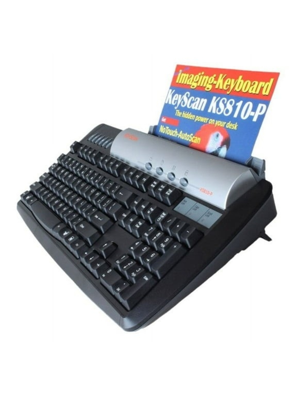 KS810-P Imaging Keyboard - Black and Silver